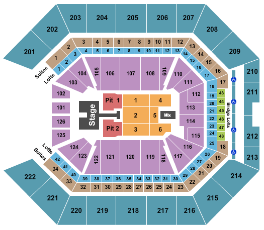 Golden 1 Center Kelsea Ballerini Seating Chart